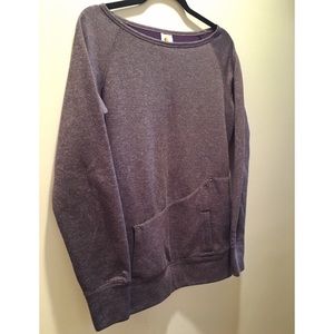 Burton Purple Pullover Sweatshirt